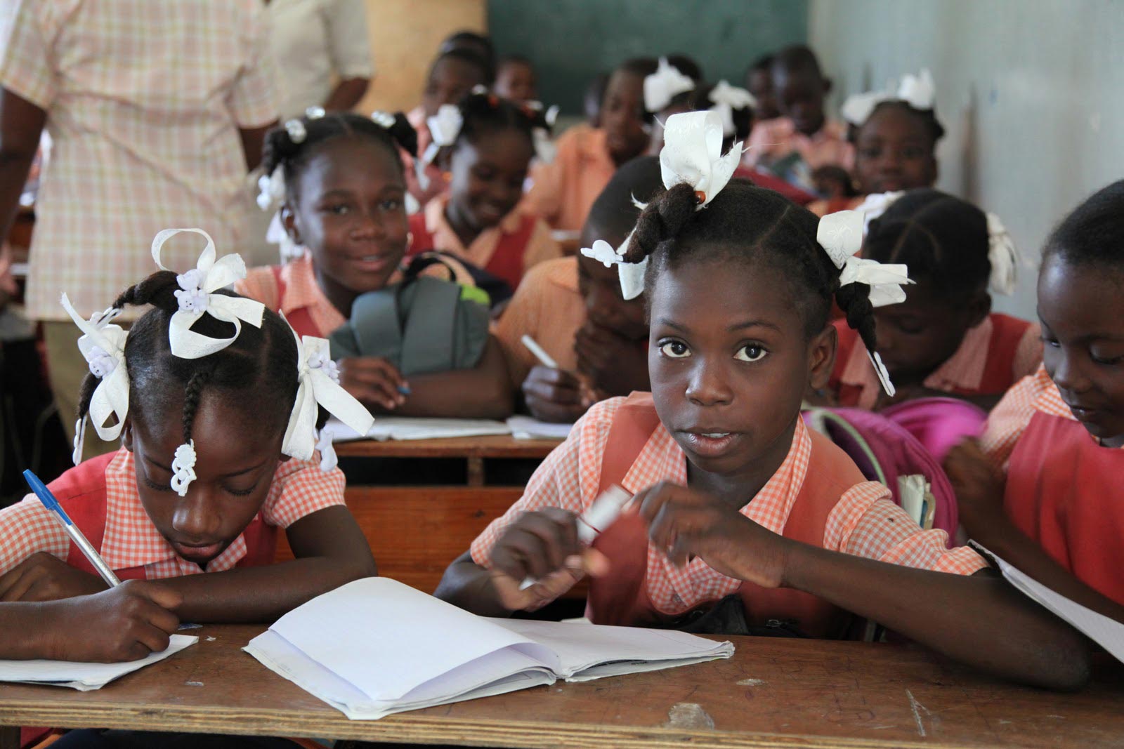 Haïti - Enfants à l'école